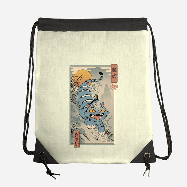 K-Pop Yokai Tiger-None-Drawstring-Bag-vp021