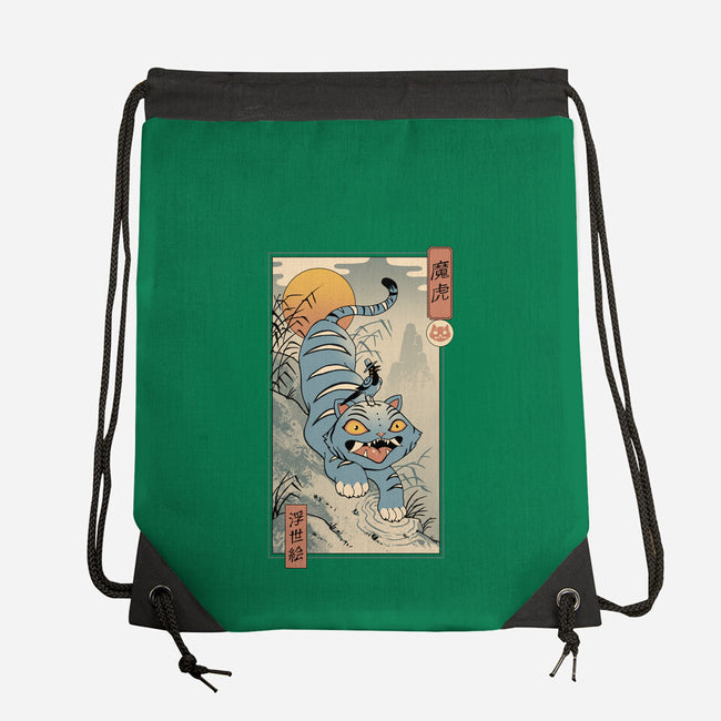 K-Pop Yokai Tiger-None-Drawstring-Bag-vp021