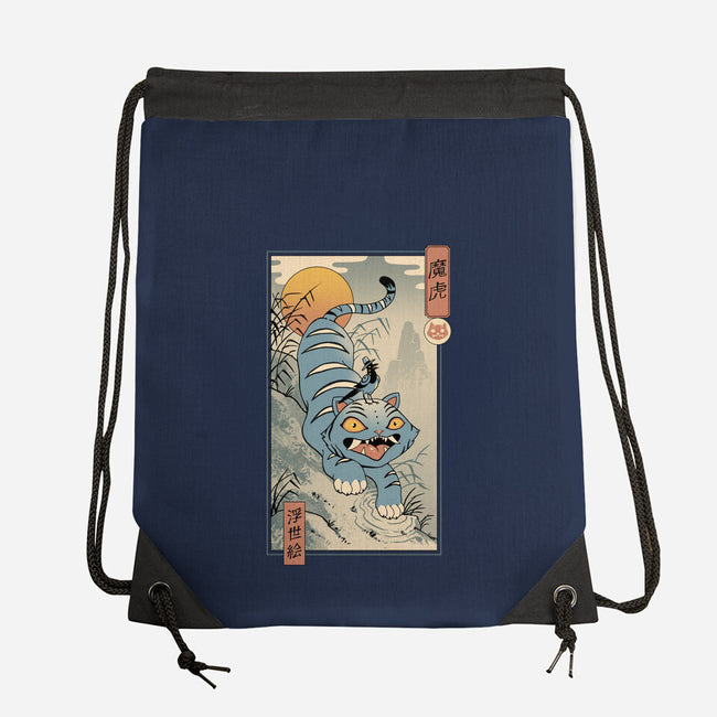 K-Pop Yokai Tiger-None-Drawstring-Bag-vp021