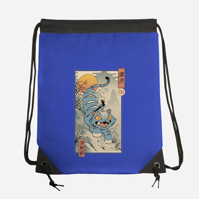 K-Pop Yokai Tiger-None-Drawstring-Bag-vp021