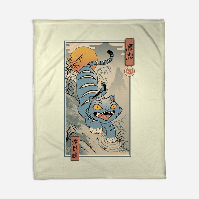 K-Pop Yokai Tiger-None-Fleece-Blanket-vp021