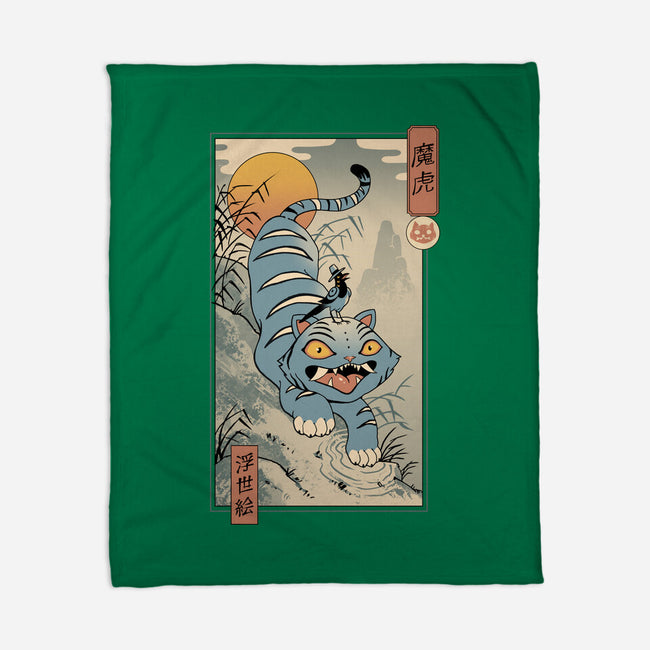 K-Pop Yokai Tiger-None-Fleece-Blanket-vp021