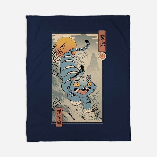 K-Pop Yokai Tiger-None-Fleece-Blanket-vp021