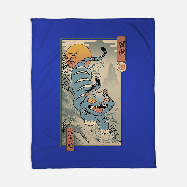 K-Pop Yokai Tiger-None-Fleece-Blanket-vp021