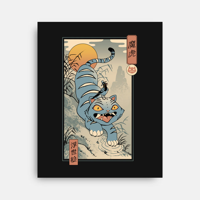 K-Pop Yokai Tiger-None-Stretched-Canvas-vp021