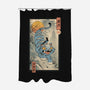 K-Pop Yokai Tiger-None-Polyester-Shower Curtain-vp021