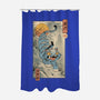 K-Pop Yokai Tiger-None-Polyester-Shower Curtain-vp021