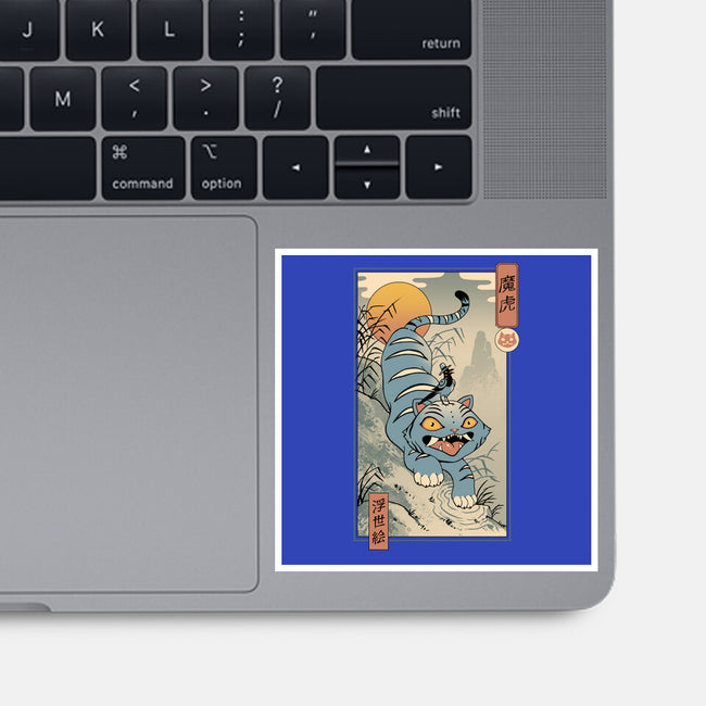 K-Pop Yokai Tiger-None-Glossy-Sticker-vp021