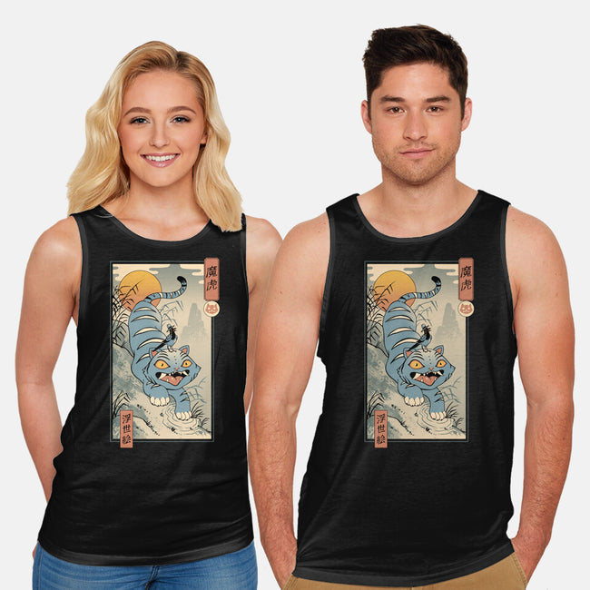 K-Pop Yokai Tiger-Unisex-Basic-Tank-vp021
