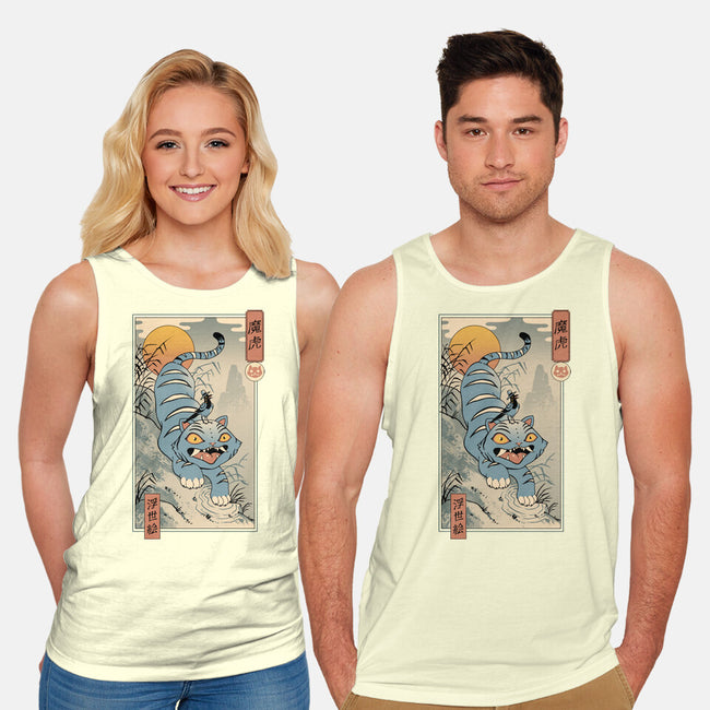 K-Pop Yokai Tiger-Unisex-Basic-Tank-vp021