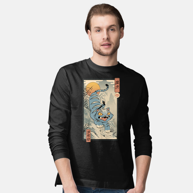 K-Pop Yokai Tiger-Mens-Long Sleeved-Tee-vp021