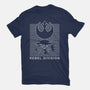 Rebel Division-Mens-Basic-Tee-rocketman_art