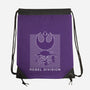 Rebel Division-None-Drawstring-Bag-rocketman_art