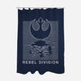 Rebel Division-None-Polyester-Shower Curtain-rocketman_art