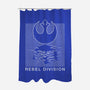 Rebel Division-None-Polyester-Shower Curtain-rocketman_art