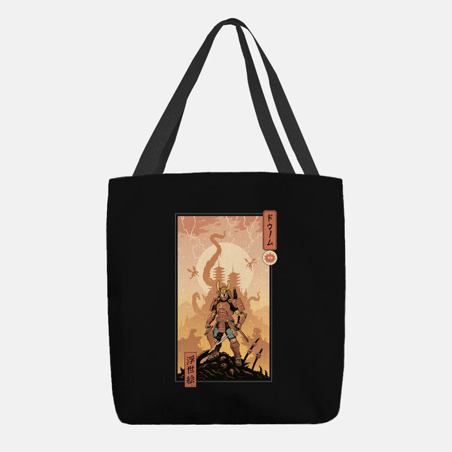 Doom Ukiyo-e-None-Basic Tote-Bag-vp021