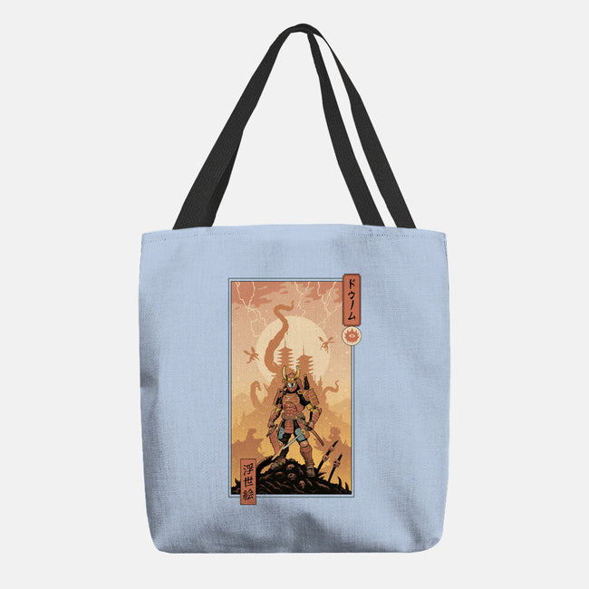 Doom Ukiyo-e-None-Basic Tote-Bag-vp021