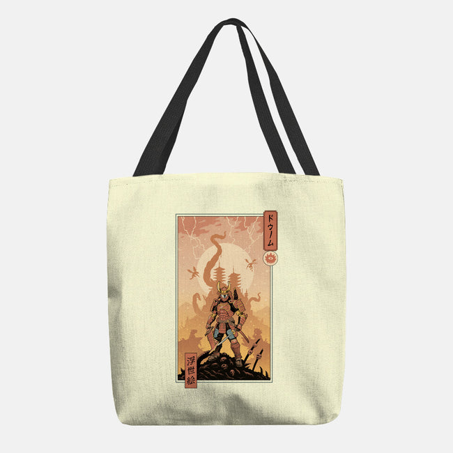 Doom Ukiyo-e-None-Basic Tote-Bag-vp021