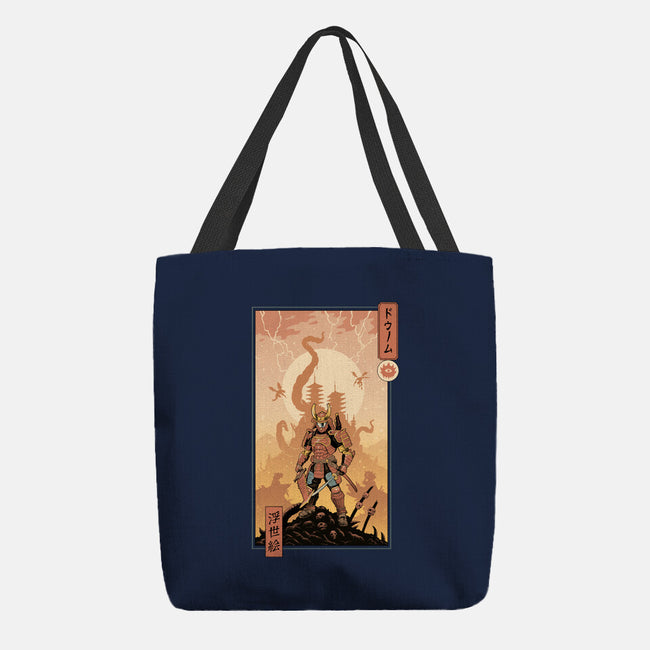 Doom Ukiyo-e-None-Basic Tote-Bag-vp021
