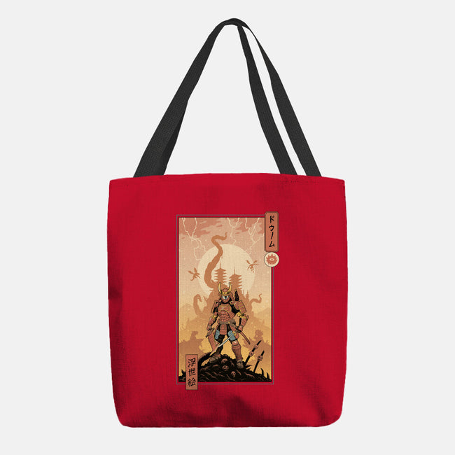 Doom Ukiyo-e-None-Basic Tote-Bag-vp021