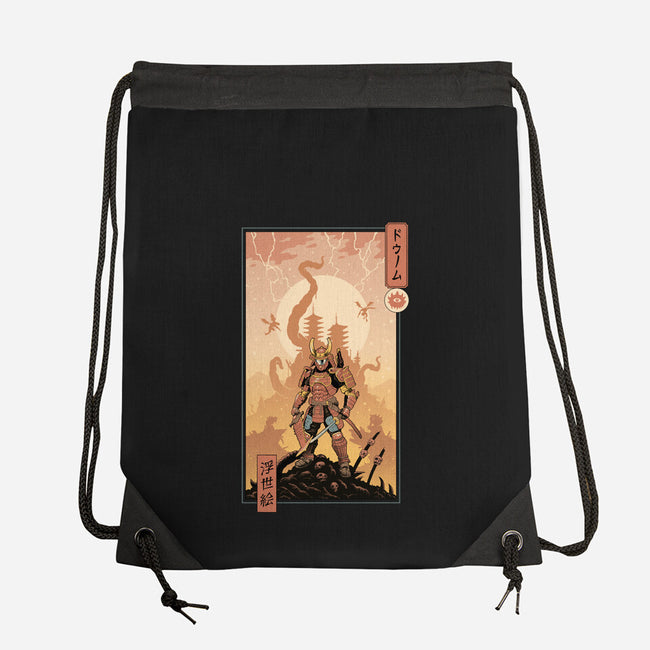Doom Ukiyo-e-None-Drawstring-Bag-vp021