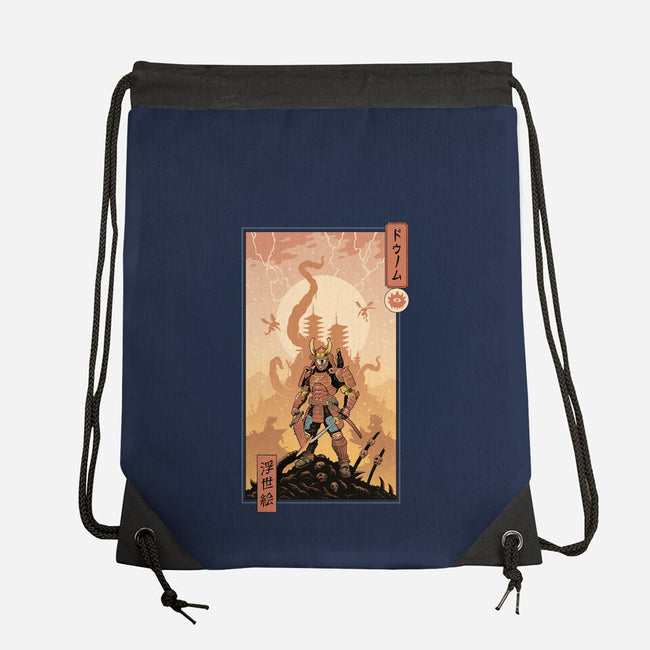 Doom Ukiyo-e-None-Drawstring-Bag-vp021