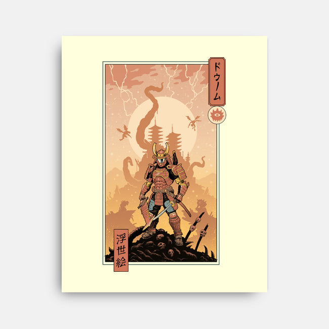 Doom Ukiyo-e-None-Stretched-Canvas-vp021