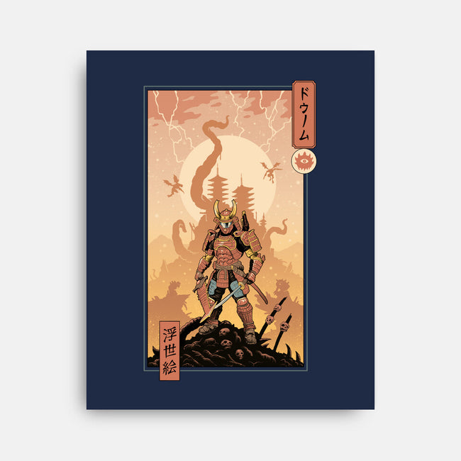 Doom Ukiyo-e-None-Stretched-Canvas-vp021