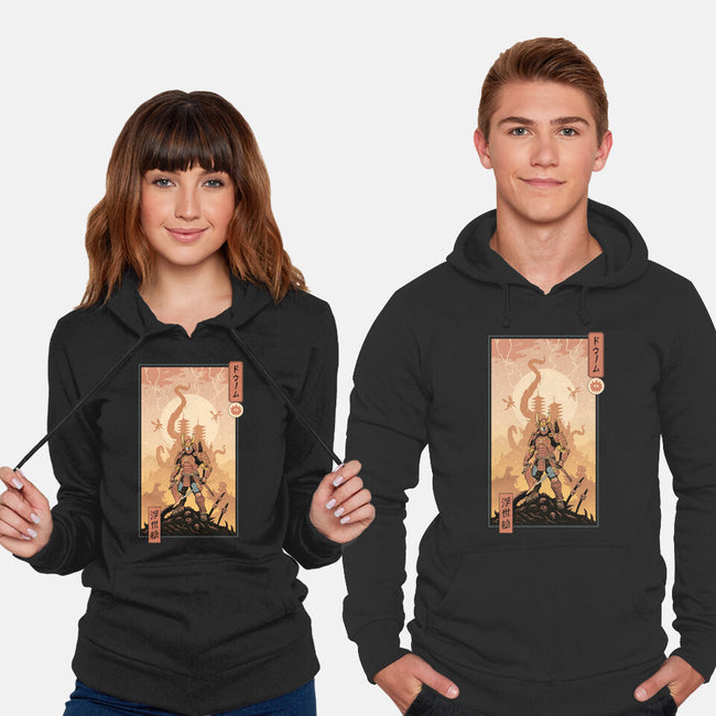 Doom Ukiyo-e-Unisex-Pullover-Sweatshirt-vp021