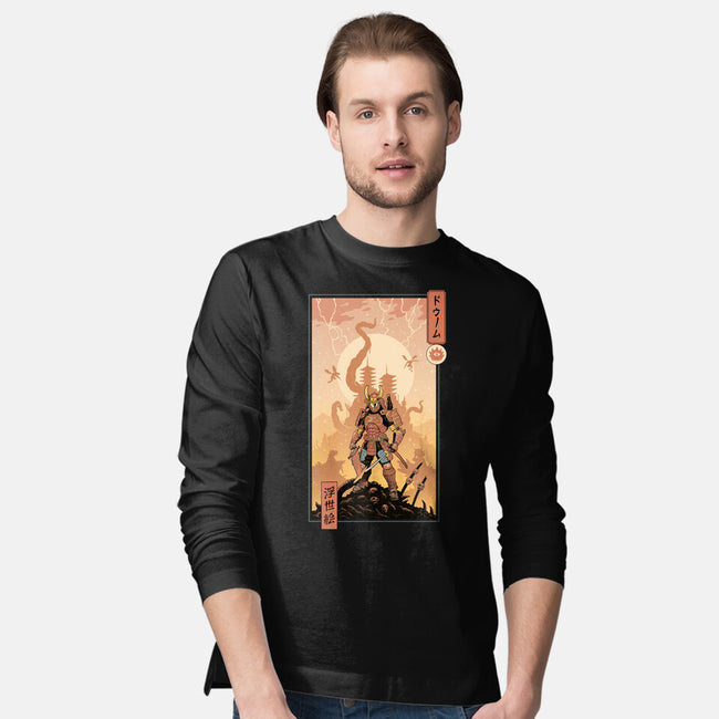 Doom Ukiyo-e-Mens-Long Sleeved-Tee-vp021