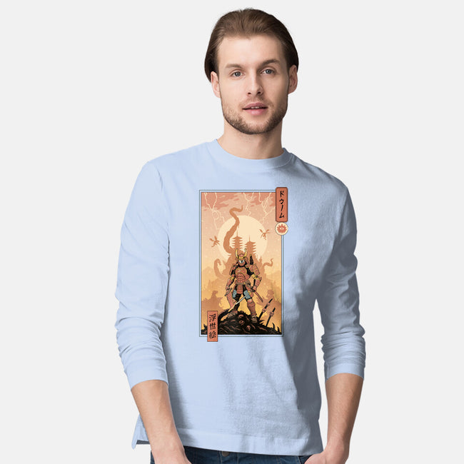Doom Ukiyo-e-Mens-Long Sleeved-Tee-vp021