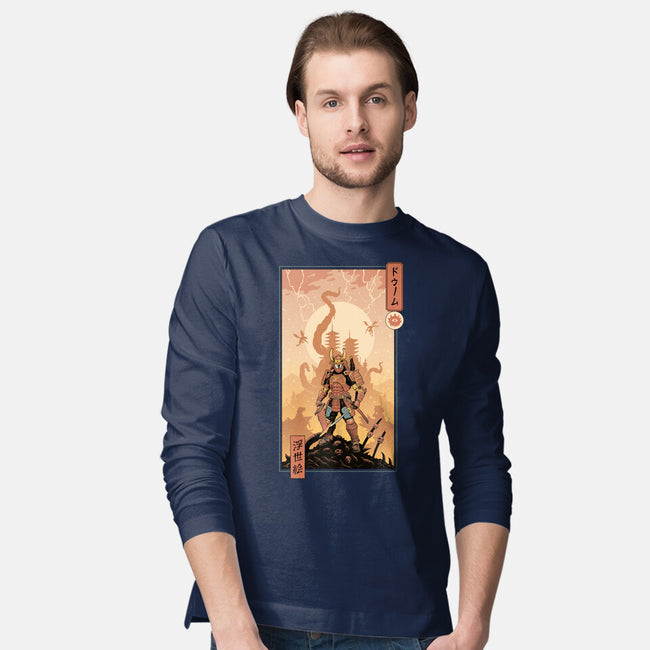 Doom Ukiyo-e-Mens-Long Sleeved-Tee-vp021