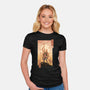 Doom Ukiyo-e-Womens-Fitted-Tee-vp021