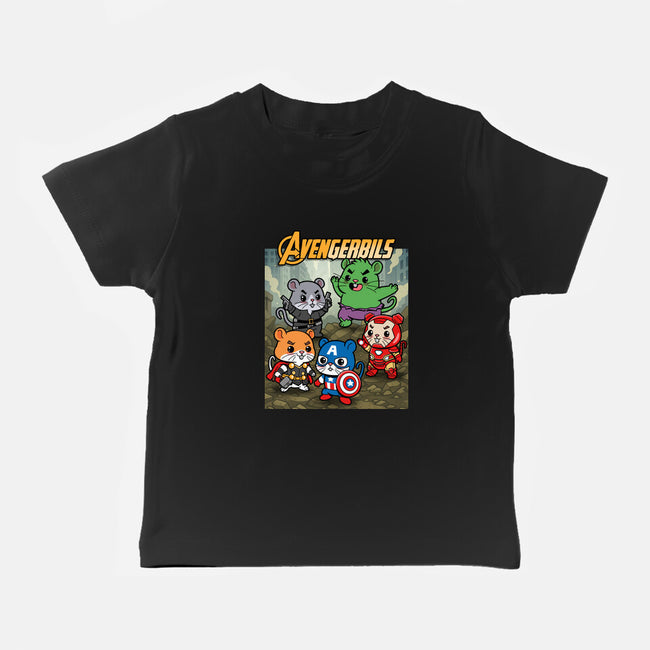 Avengerbils-Baby-Basic-Tee-Boggs Nicolas