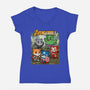 Avengerbils-Womens-V-Neck-Tee-Boggs Nicolas