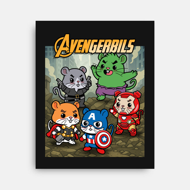 Avengerbils-None-Stretched-Canvas-Boggs Nicolas