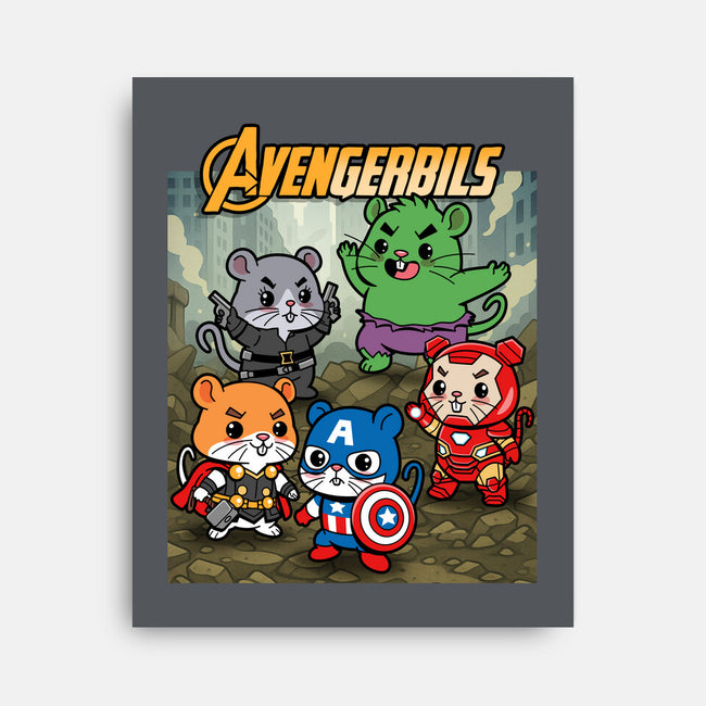 Avengerbils-None-Stretched-Canvas-Boggs Nicolas