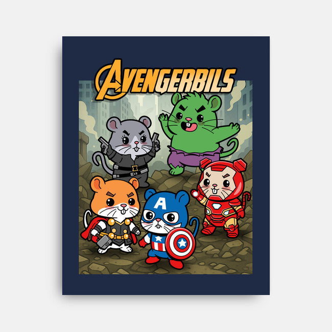 Avengerbils-None-Stretched-Canvas-Boggs Nicolas