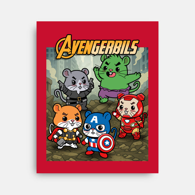 Avengerbils-None-Stretched-Canvas-Boggs Nicolas