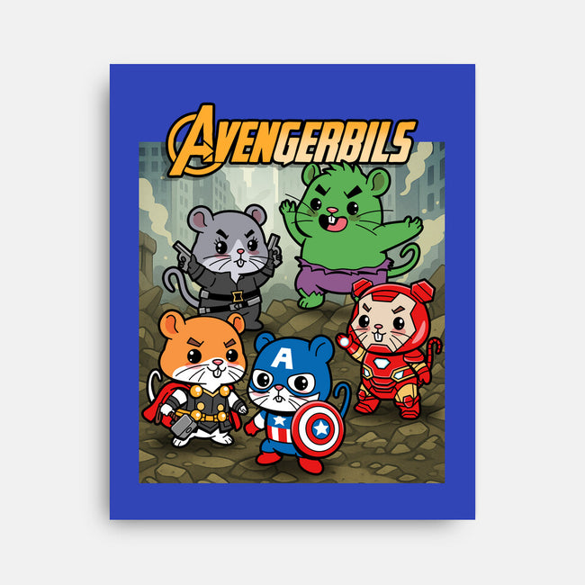 Avengerbils-None-Stretched-Canvas-Boggs Nicolas