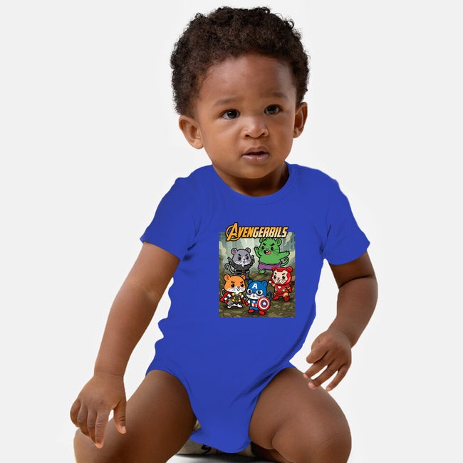 Avengerbils-Baby-Basic-Onesie-Boggs Nicolas