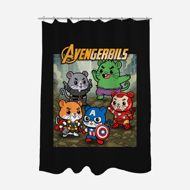 Avengerbils-None-Polyester-Shower Curtain-Boggs Nicolas