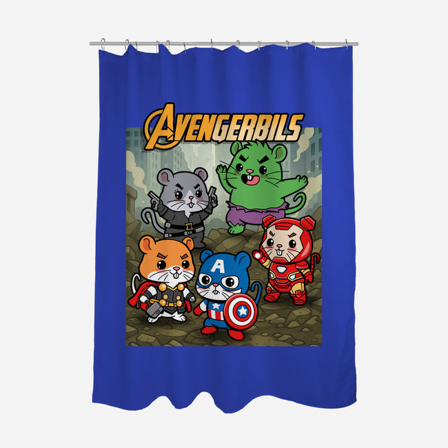Avengerbils-None-Polyester-Shower Curtain-Boggs Nicolas
