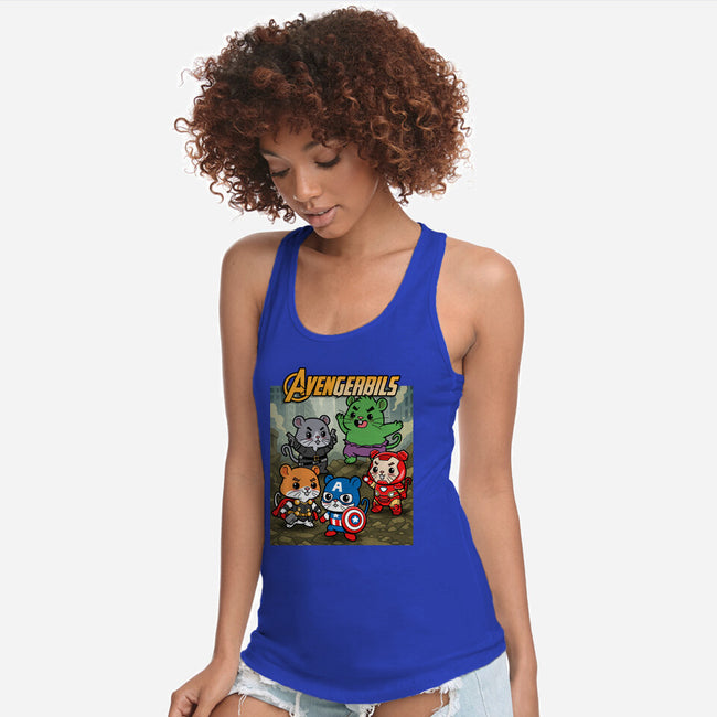 Avengerbils-Womens-Racerback-Tank-Boggs Nicolas