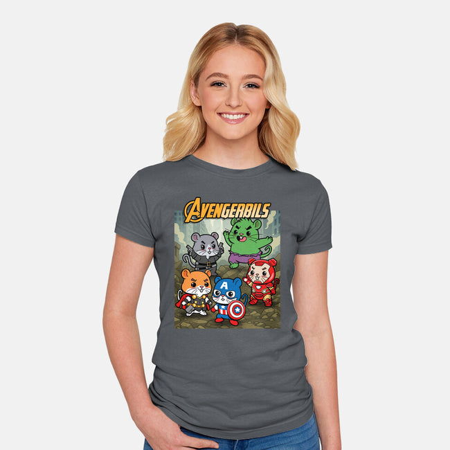 Avengerbils-Womens-Fitted-Tee-Boggs Nicolas