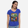 Avengerbils-Womens-V-Neck-Tee-Boggs Nicolas