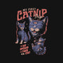 My First Catnip Trip-Womens-Fitted-Tee-eduely