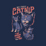 My First Catnip Trip-Womens-Fitted-Tee-eduely