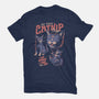 My First Catnip Trip-Womens-Fitted-Tee-eduely