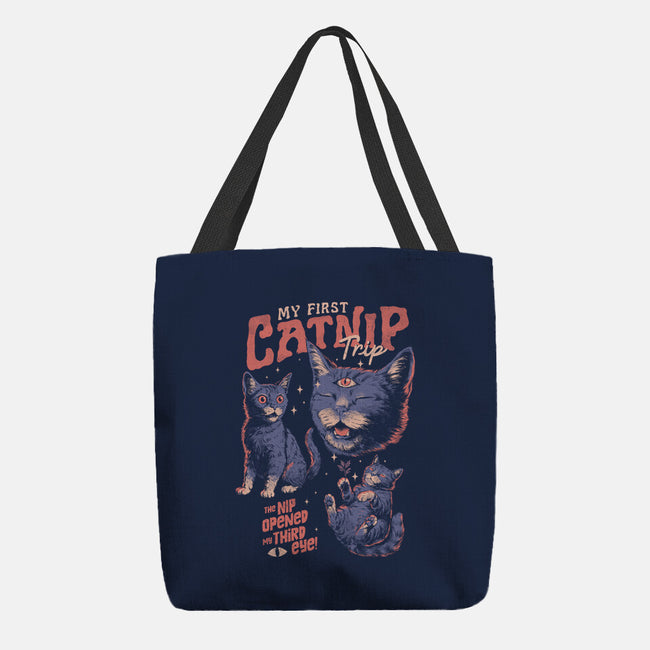 My First Catnip Trip-None-Basic Tote-Bag-eduely
